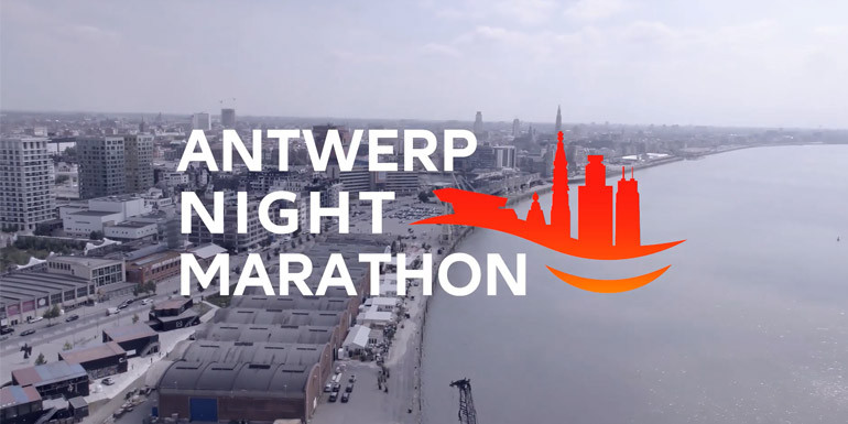 Port of Antwerp Night Half Marathon slide