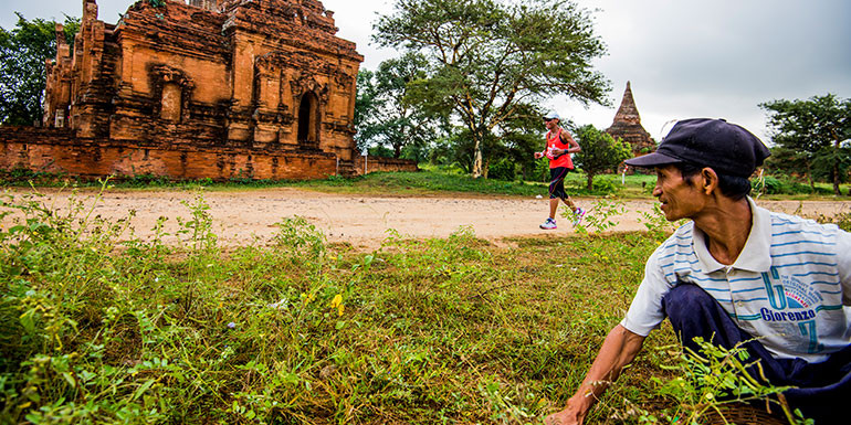 Bagan Temple Half Marathon slide
