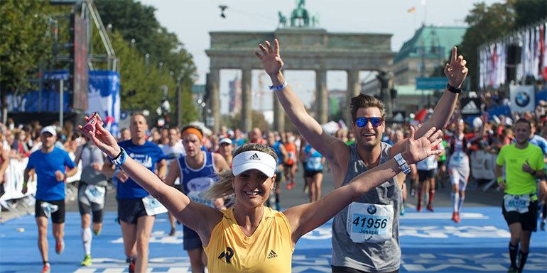 Berlin Marathon slide