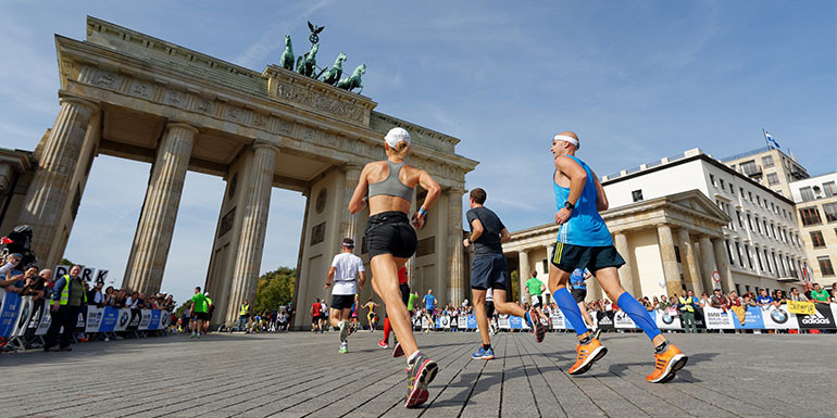 Berlin Marathon slide