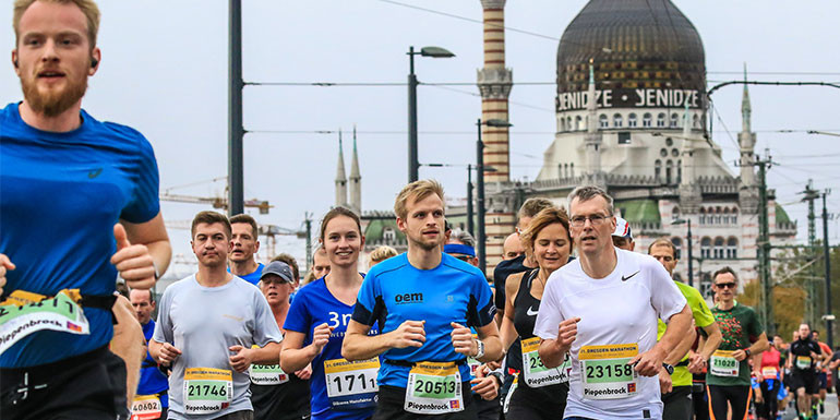 Dresden Half Marathon slide