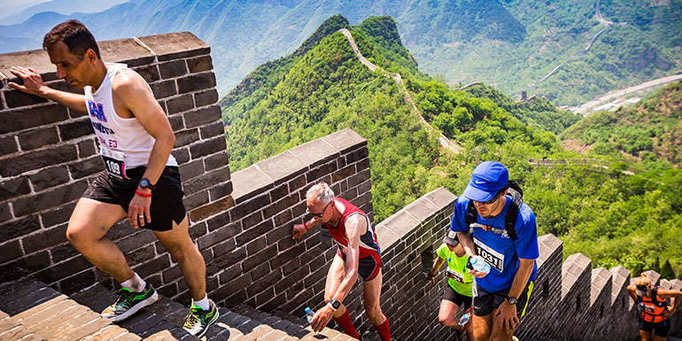 Great Wall Half Marathon slide