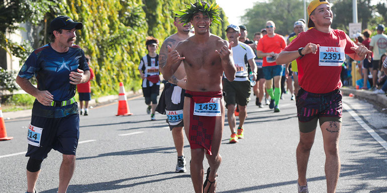 Honolulu Marathon slide