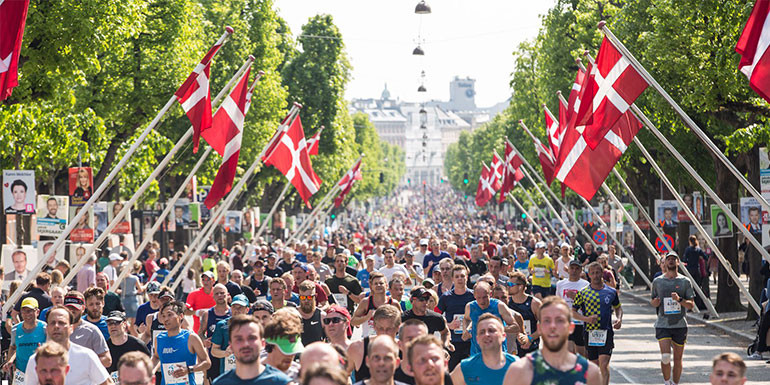 Copenhagen Marathon slide