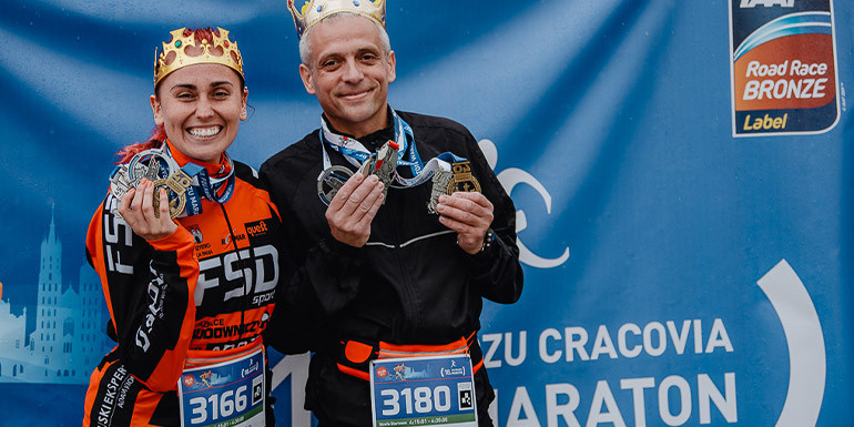 Krakow Marathon slide