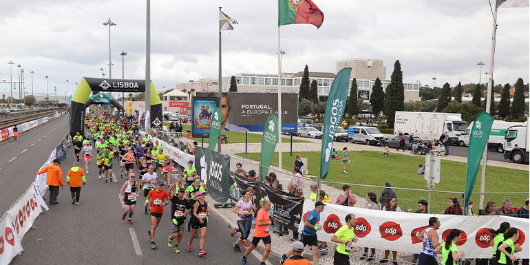 EDP Lisbon Half Marathon slide