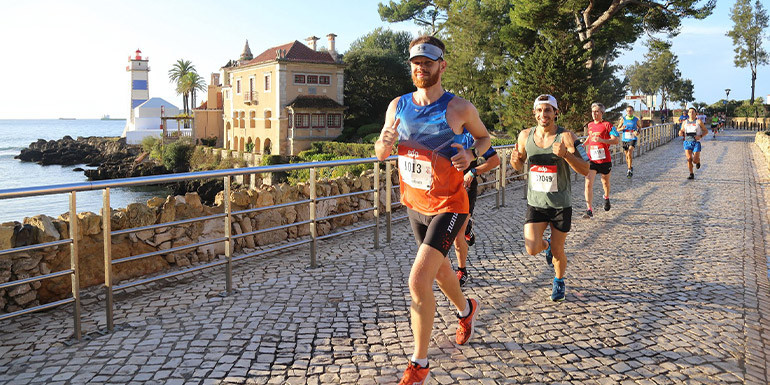 Lisbon Marathon slide