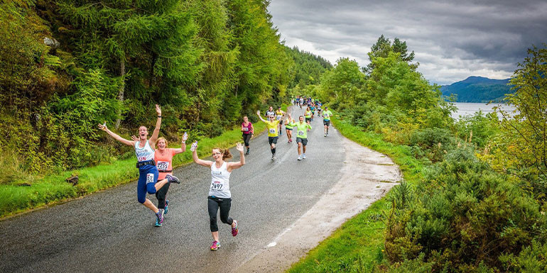 Loch Ness Marathon slide