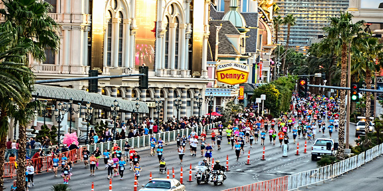 Las Vegas Half Marathon slide