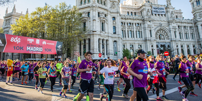 Madrid Half Marathon slide