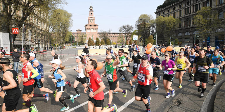 Milan Marathon slide