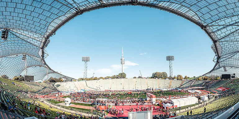 Munich Marathon slide