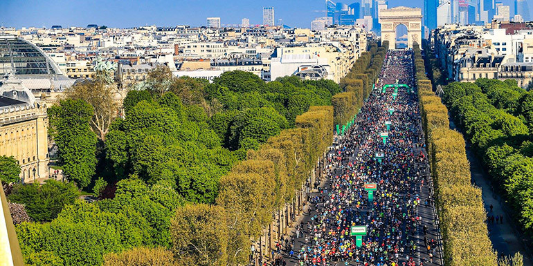 Paris Half Marathon slide