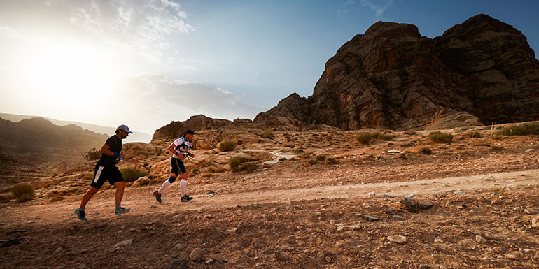 Petra Desert Half Marathon slide