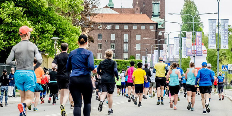 Stockholm Half Marathon slide