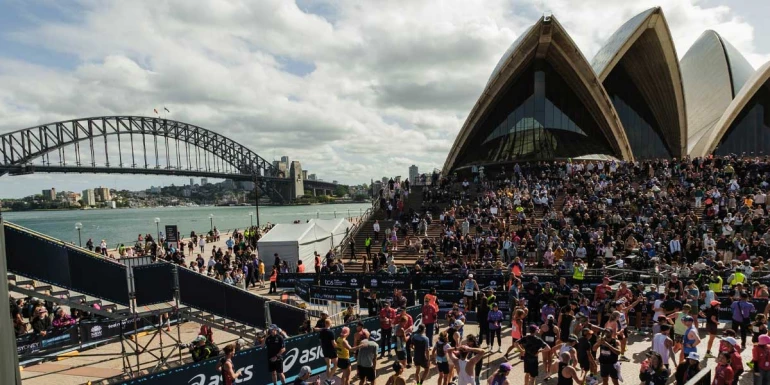 Sydney Marathon slide