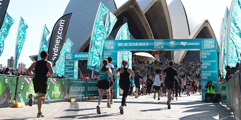 Sydney Half Marathon slide
