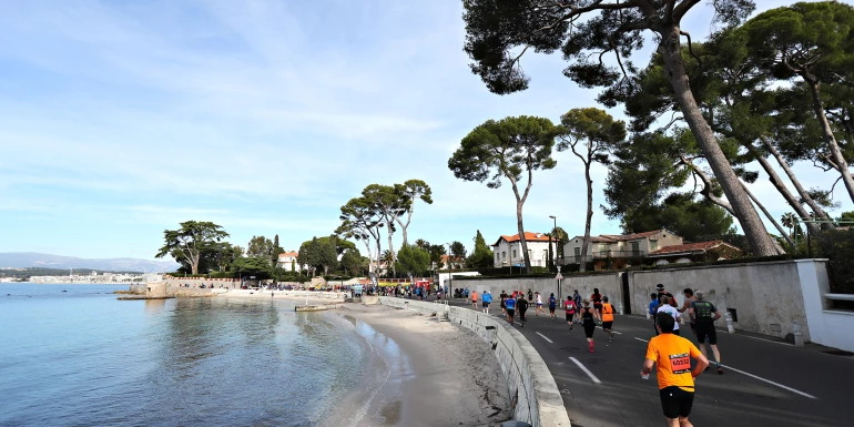 Marathon Nice Cannes slide